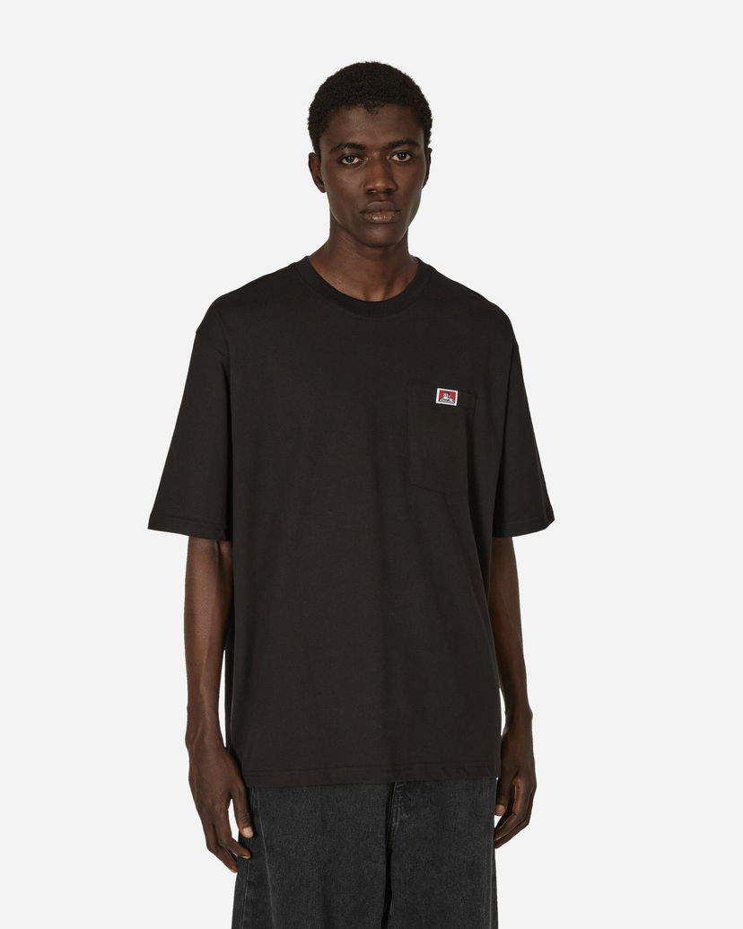 Majica Ben Davis Classic Label Pocket T-Shirt Črna | BEN914 001