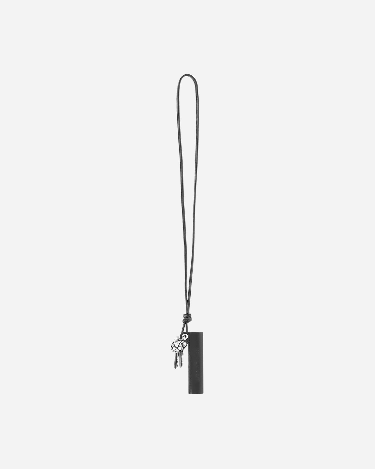 Obeski za ključe 1017 ALYX 9SM Leather Keychain Črna | AAUKE0010LE01 BLK0001, 0
