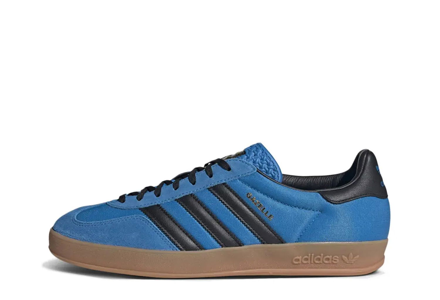 Superge in čevlji adidas Originals Gazelle Indoor "Bright Blue Black Gum" Modra | IG4998, 1