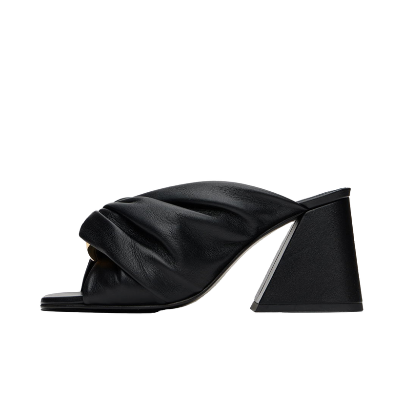 Superge in čevlji JW Anderson Chain Twist Mules Črna | ANW40231A