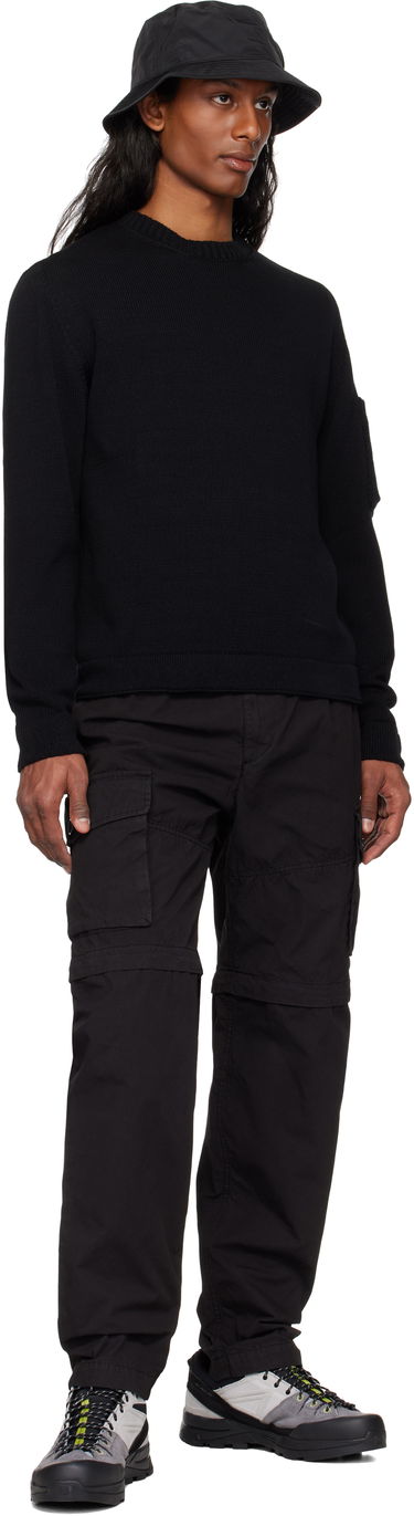 Cargo hlače C.P. Company C.P. Company Loose Patch Pocket Cargo Pants Črna | 18CMPA115A-006475G, 3
