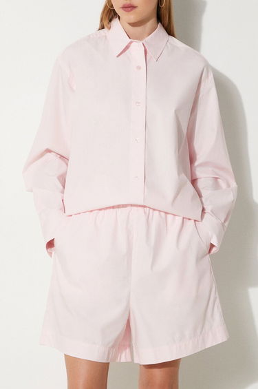 Srajce Samsoe Samsoe Samsoe Samsoe SALOVA High-Waisted Shorts Roza | F24200111, 0