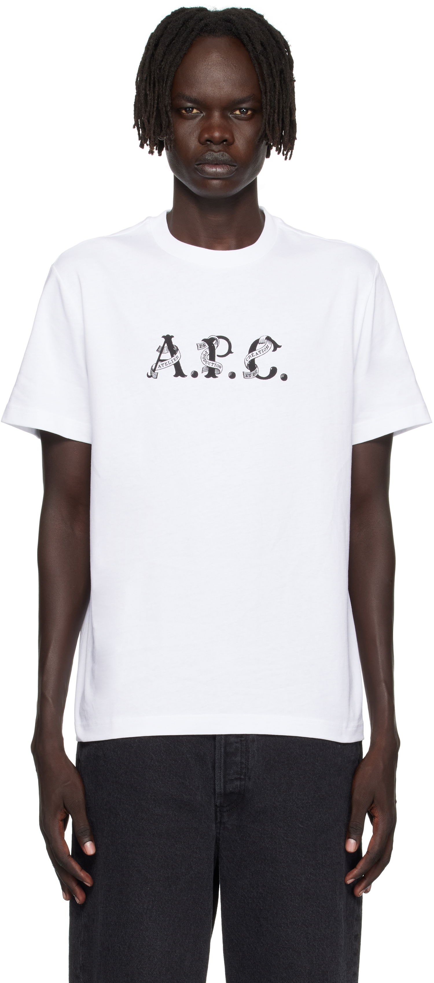 Majica A.P.C. A.P.C. Hugo T-Shirt Bela | COHGS-M26543, 0