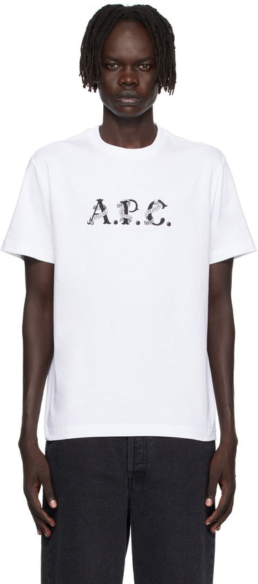 Majica A.P.C. A.P.C. Hugo T-Shirt Bela | COHGS-M26543, 0