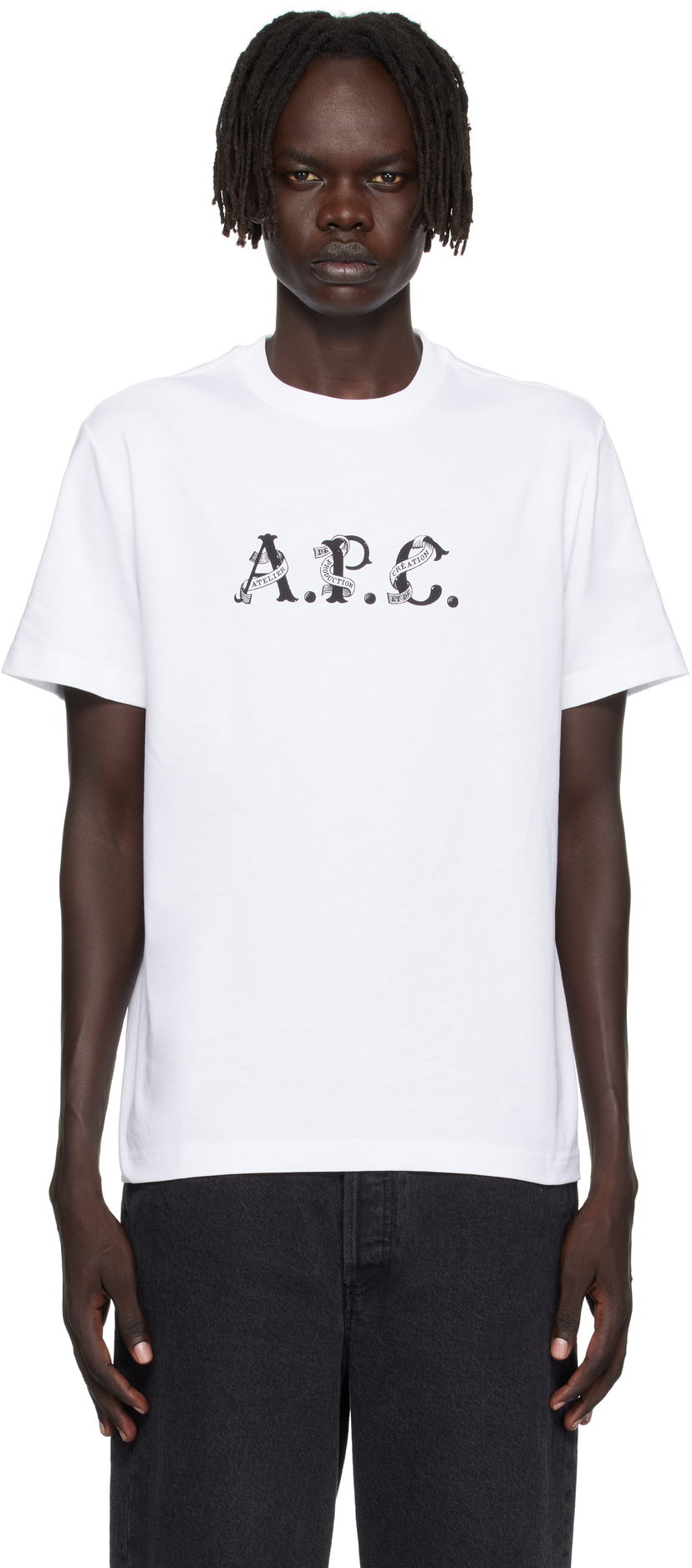 Majica A.P.C. A.P.C. Hugo T-Shirt Bela | COHGS-M26543