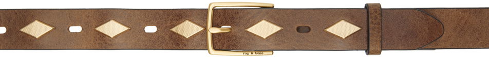 Pasovi rag & bone Rag & Bone Colin Studded Belt Rjava | WJW23F1029ST29, 0