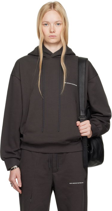 Pulover Post Archive Faction (PAF) 8.0 Right Hoodie by Post Archive Faction (PAF) Siva | 8.0 THR-C, 0