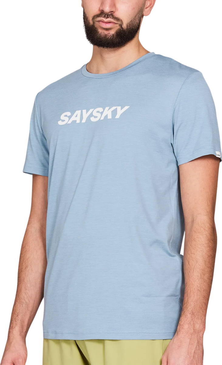 Majica Saysky Saysky Logo Pace T-Shirt Modra | nmrss20c2010