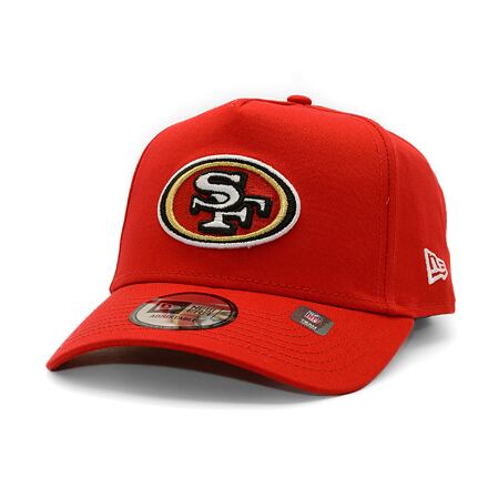 Kapa New Era 9FORTY A-Frame San Francisco 49ers Adjustable Hat Rdeča | 60565495