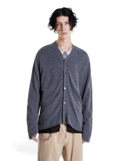 Srajce Comme des Garçons Shirt Cardiguan Knit Siva | FJ-N011
