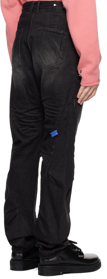 Hlače ADER ERROR Faded Black Denim Jeans Črna | BN01FWJE0108BK, 2