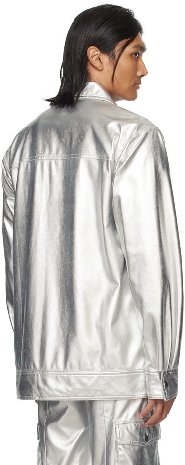 Jakna Anna Sui Buttoned Metallic Jacket Kovinski | M1124L31, 2