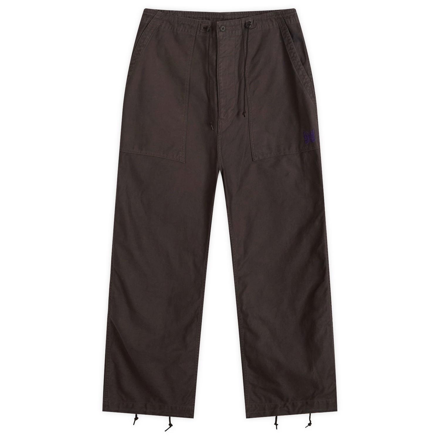 Cargo hlače Needles Needles Fatigue Pants, Size Large Rjava | QV147-B, 0