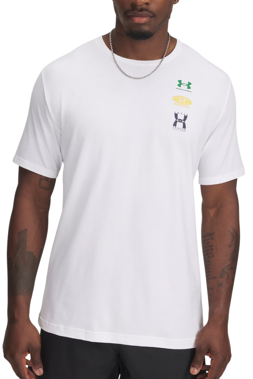 Majica Under Armour 60/40S EVOL Logo Short Sleeve T-Shirt Bela | 1390165-100