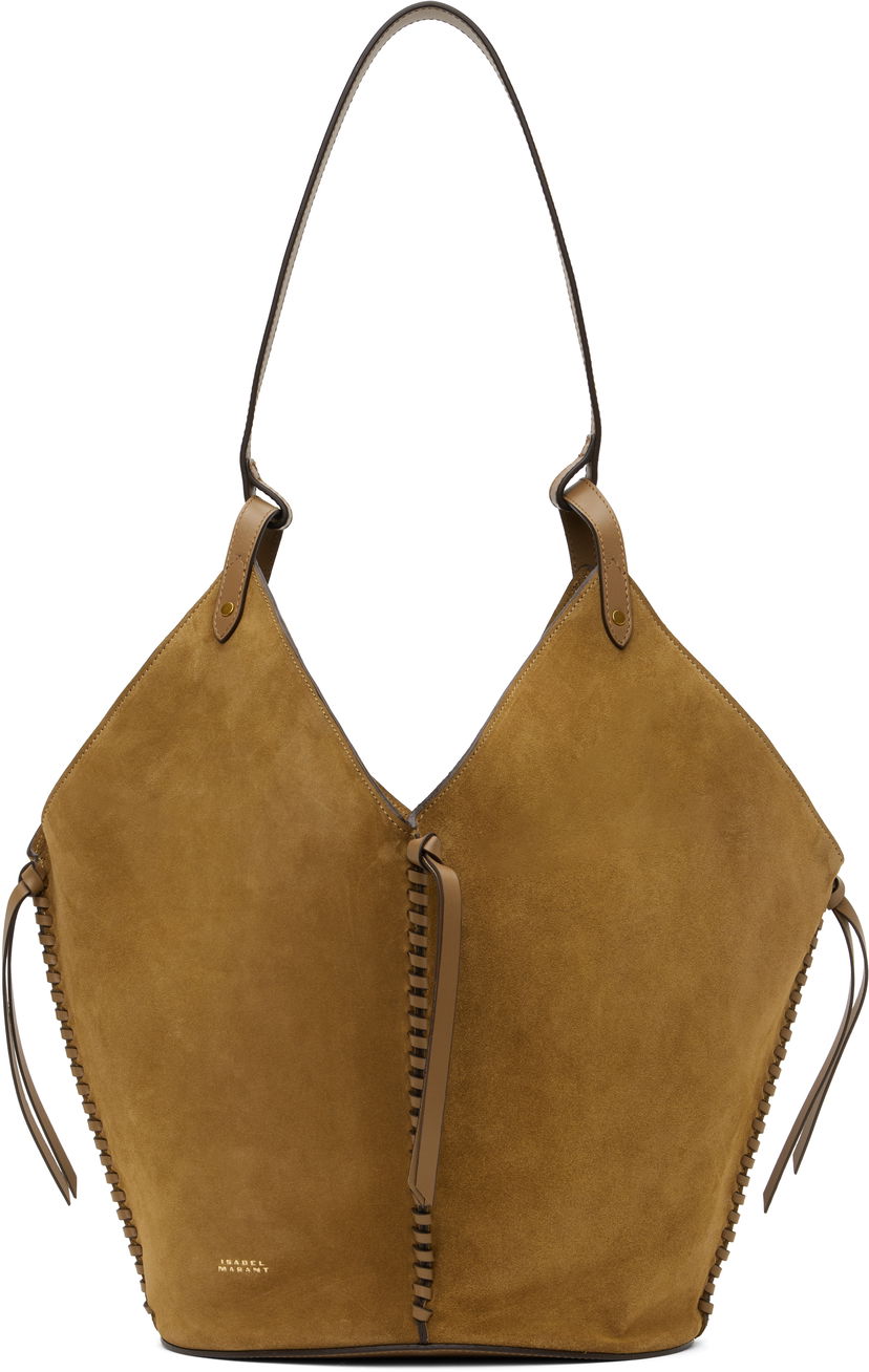 Tote bag ISABEL MARANT Isabel Marant Tampa Suede Shoulder Bag Rjava | PM0066FA-C2C13M