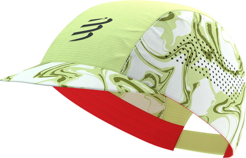 Kapa Compressport Compressport Pro Racing Cap Rumena | xhwu7326-xhwu7326045