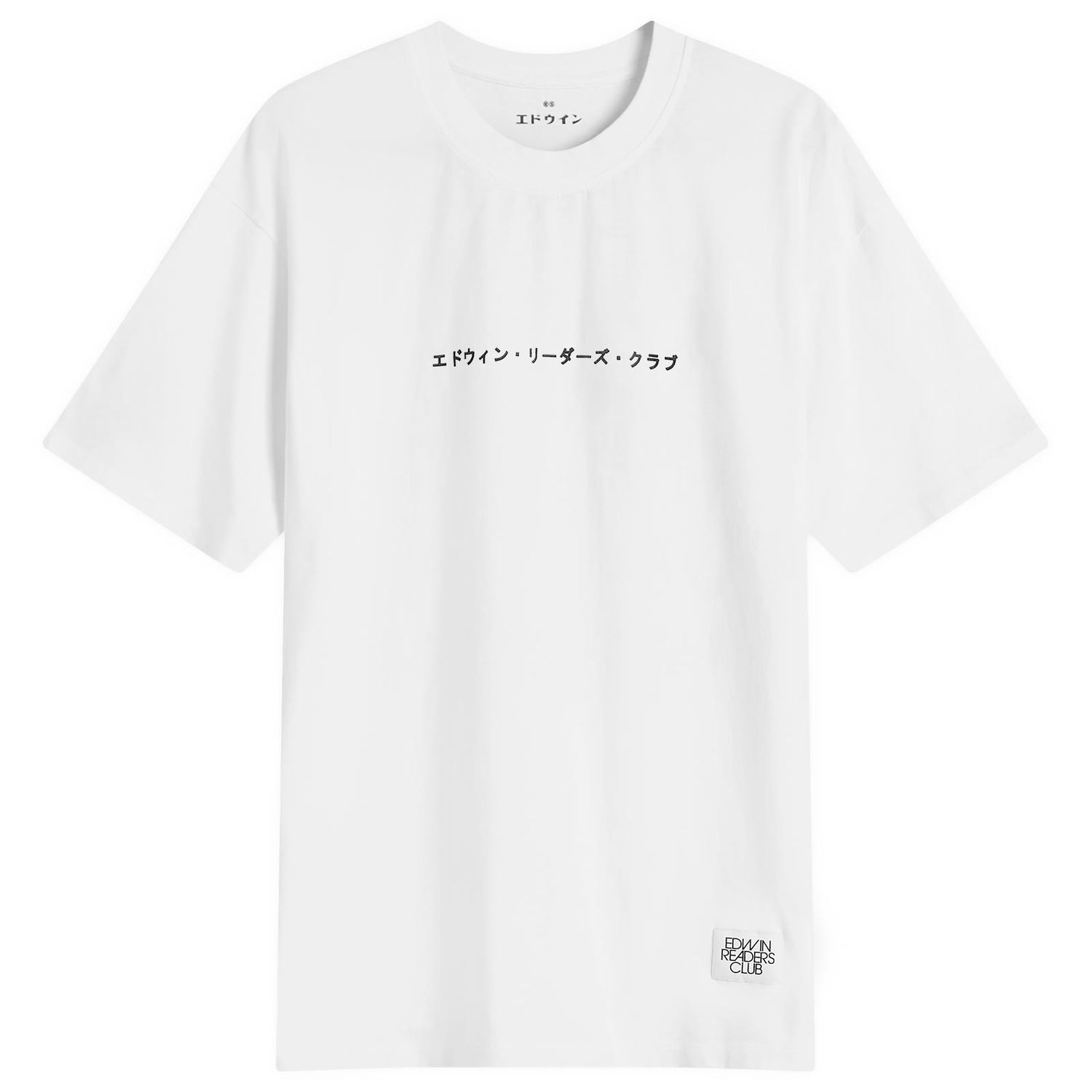 Majica EDWIN Uniform T-Shirt, Size Large Bela | I035029-0267, 0