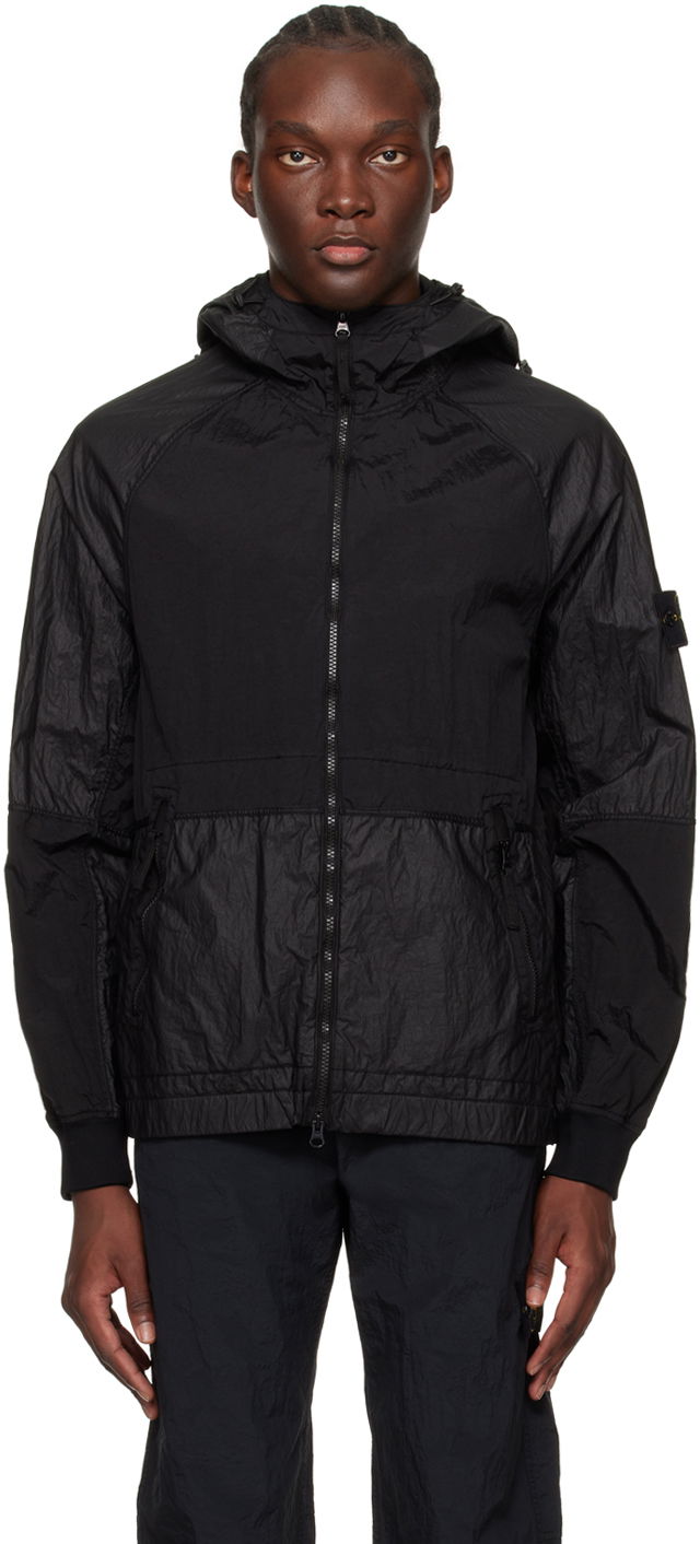 Jakna Stone Island Patch Jacket Črna | 801542020, 0