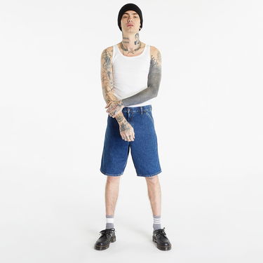 Kratke hlače Carhartt WIP Single Knee Short Blue Modra | I032026.106, 2