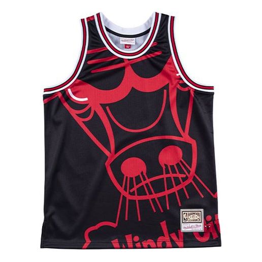 Majica brez rokavov Mitchell & Ness Mitchell & Ness Chicago Bulls Graphic Print Tank Top Črna | MSTKBW19068-CBUBLCK