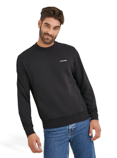 Pulover CALVIN KLEIN Crewneck Črna | K10K109926.9BYY