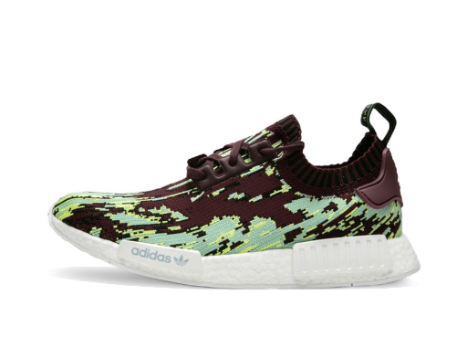 Superge in čevlji adidas Originals Sneakersnstuff x NMD_R1 Primeknit "Datamosh 2.0" Bordo | DB2843