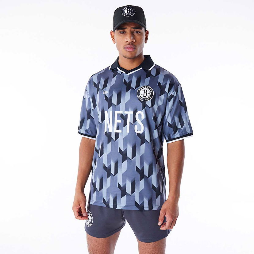 Dres New Era NBA Brooklyn Nets Soccer Jersey Modra | 60565027