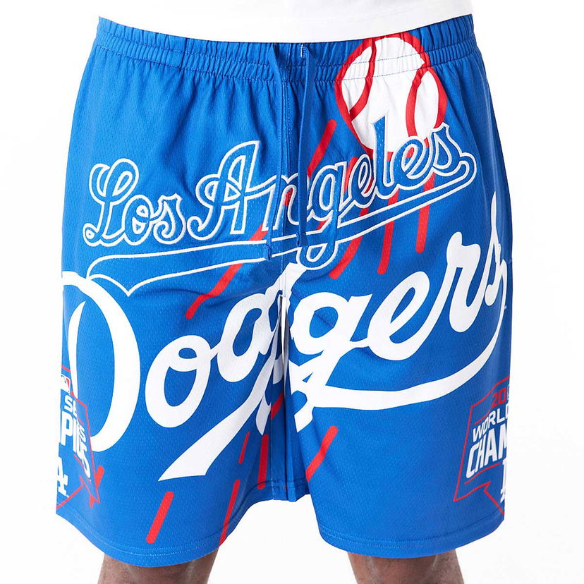 Kratke hlače New Era Large Logo Shorts Modra | 60502688