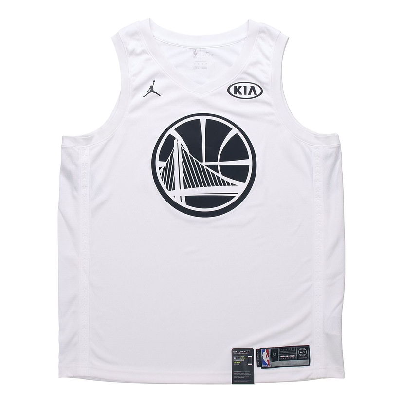 Dres Jordan Jordan Steven Curry All-Star Edition Swingman Jersey Bela | 928874-101