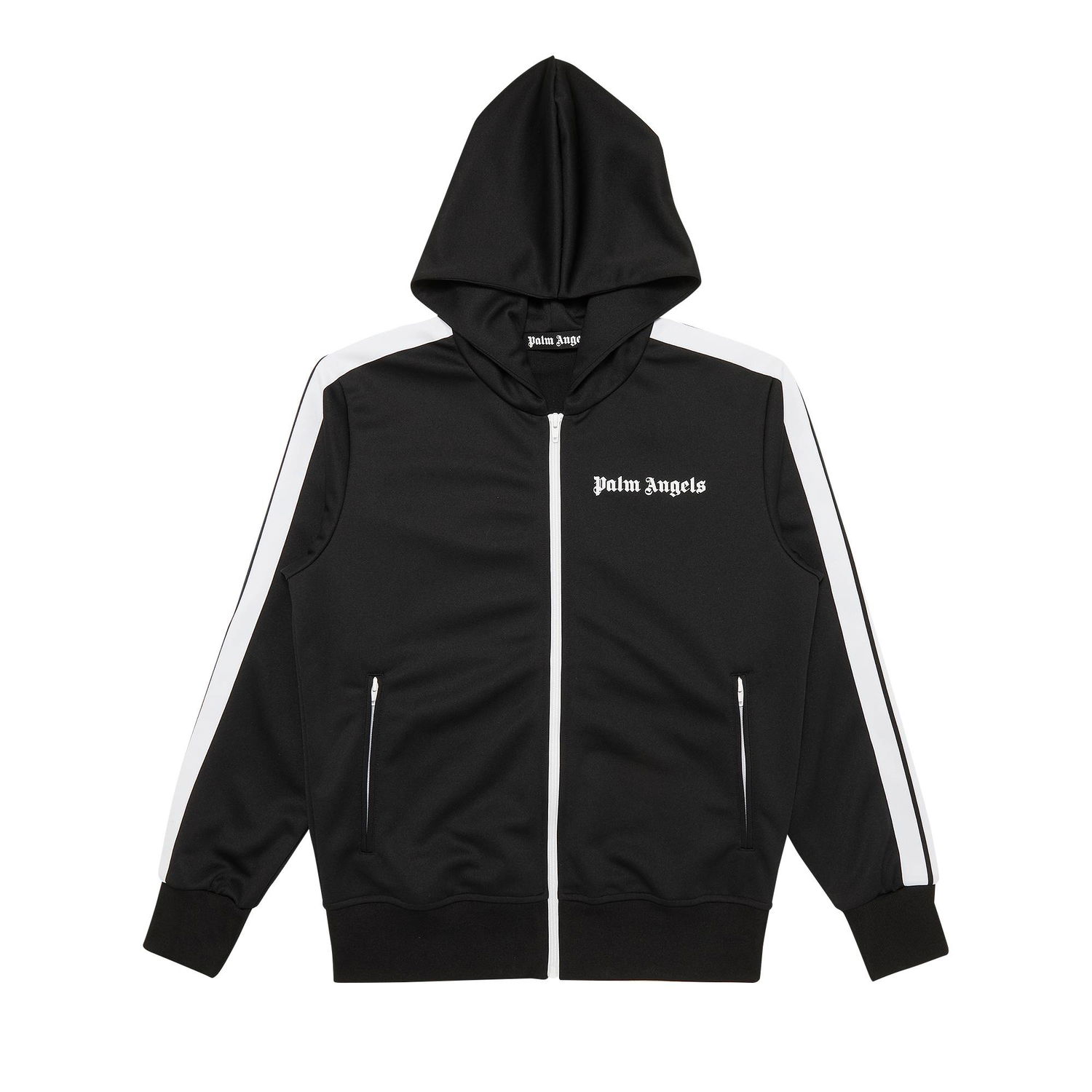 Pulover Palm Angels Track Hoodie Črna | PMBD025C99FAB0011001, 1