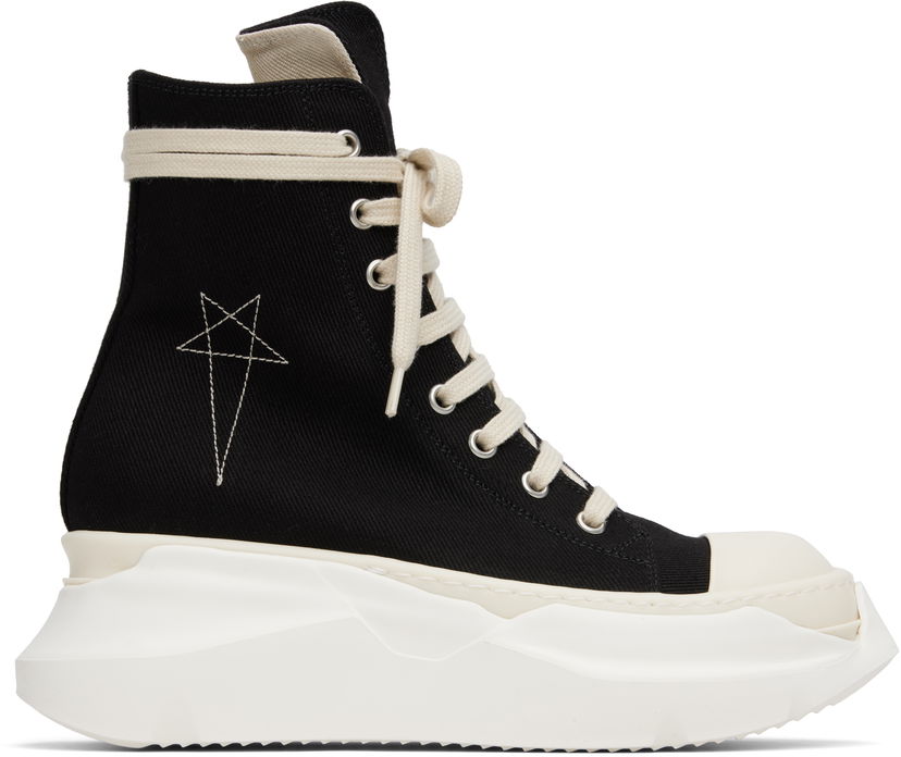 Superge in čevlji Rick Owens Rick Owens DRKSHDW Hollywood Abstract High-Tops Črna | DS01E3840 DOEM9