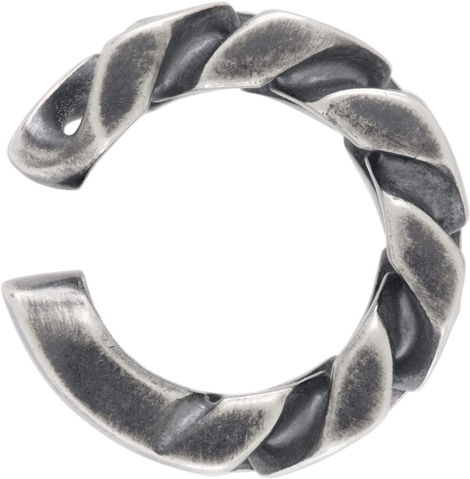 Uhani Maison Margiela Chain Single Ear Cuff Kovinski | SM6VG0101 SV0235, 0