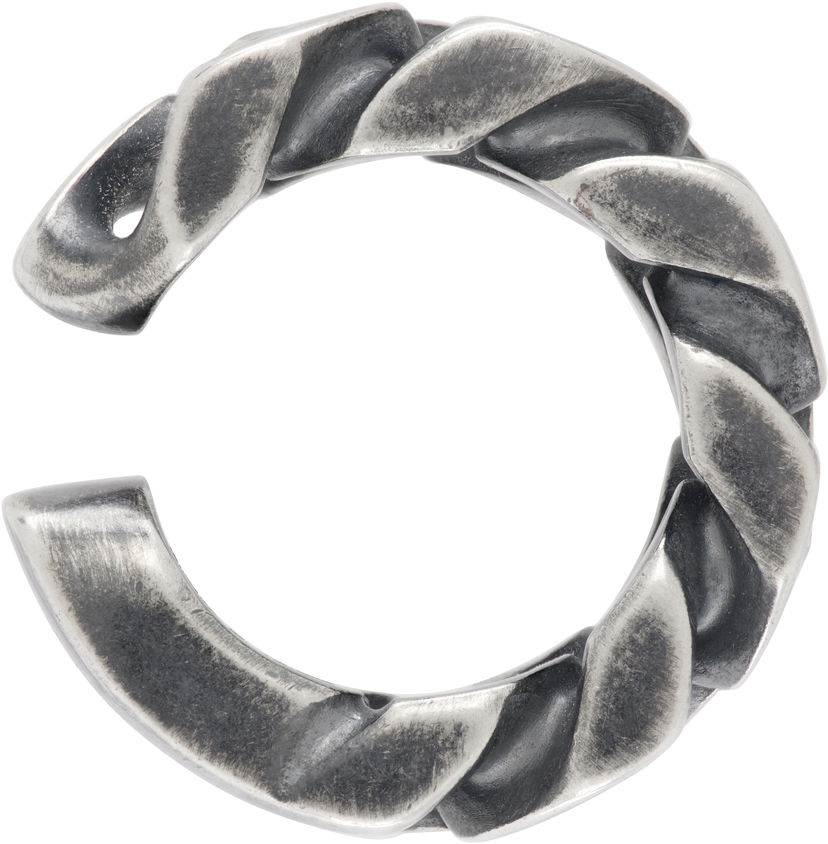 Uhani Maison Margiela Chain Single Ear Cuff Kovinski | SM6VG0101 SV0235