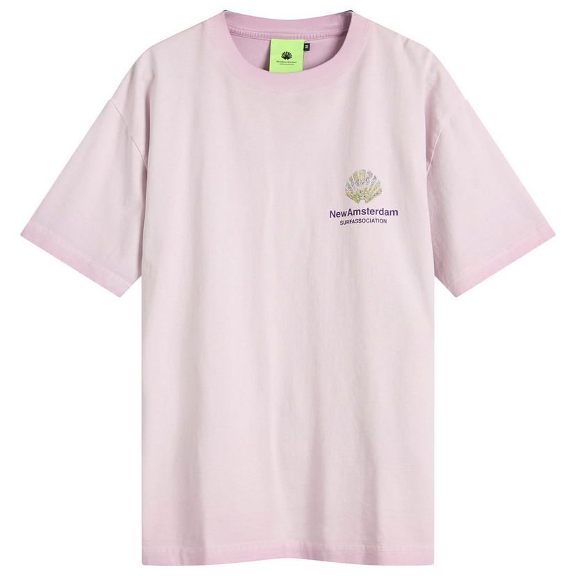 Majica New Amsterdam Surf Association Surf Association Tall Grass T-Shirt, Size Large Lila | 2501092003
