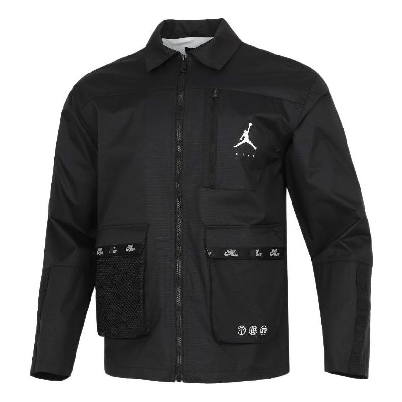Jakna Jordan Jordan Cargo Sports Lapel Jacket Črna | DJ0243-010