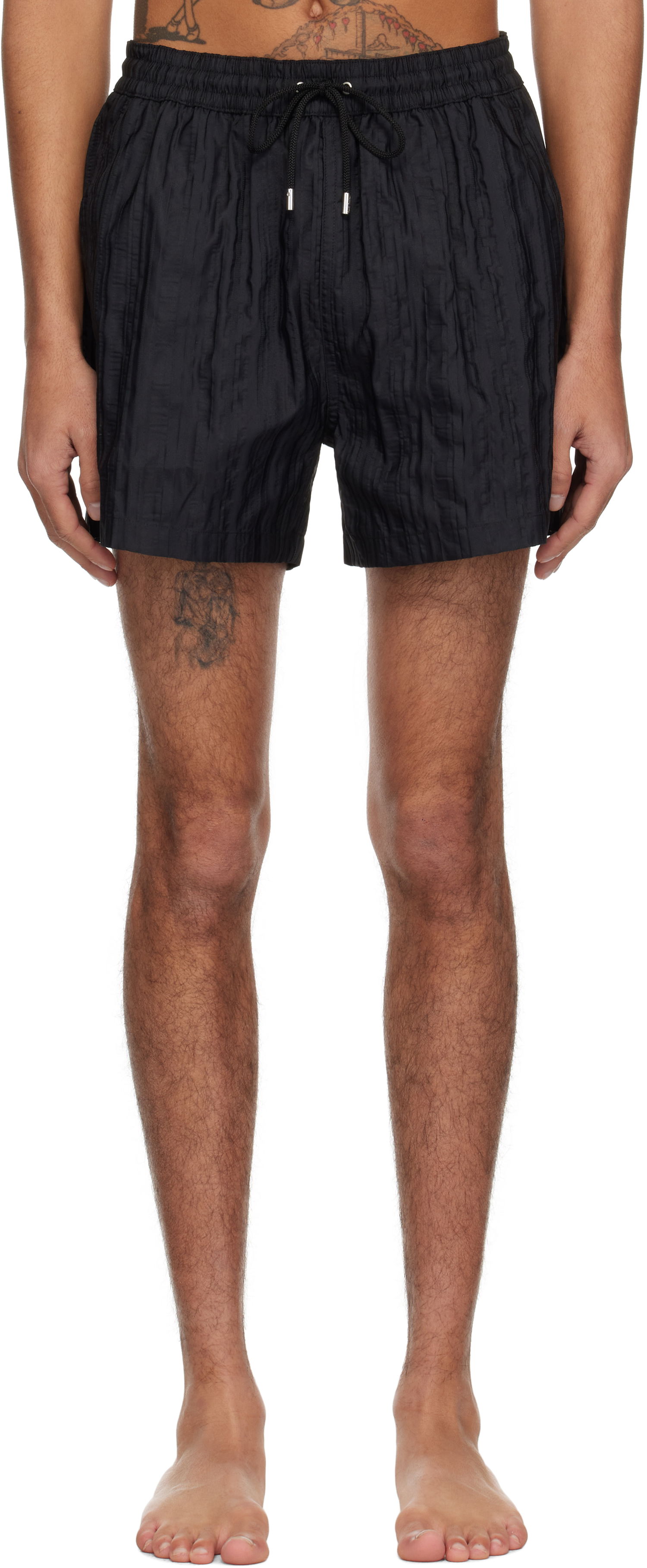 Kopalke Paul Smith Paul Smith Shadow Stripe Swim Shorts Črna | M1A-239B-M41379-79, 0
