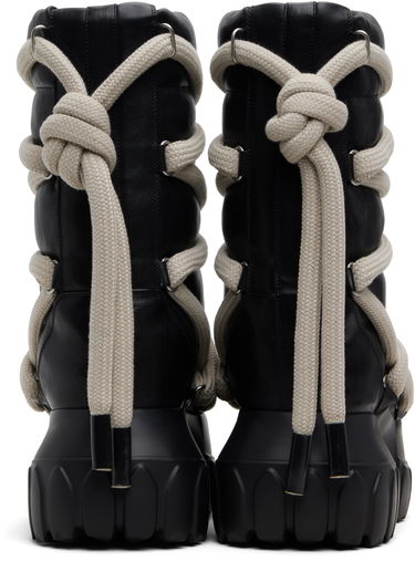 Superge in čevlji Rick Owens Concordians Lunar Mega Tractor Boots Črna | RP02E4862 LGYPW3, 1