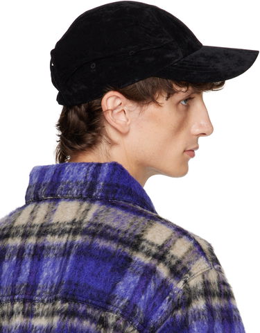 Kapa ADER ERROR Velour Baseball Cap Črna | BN01FWHW0207BK, 2