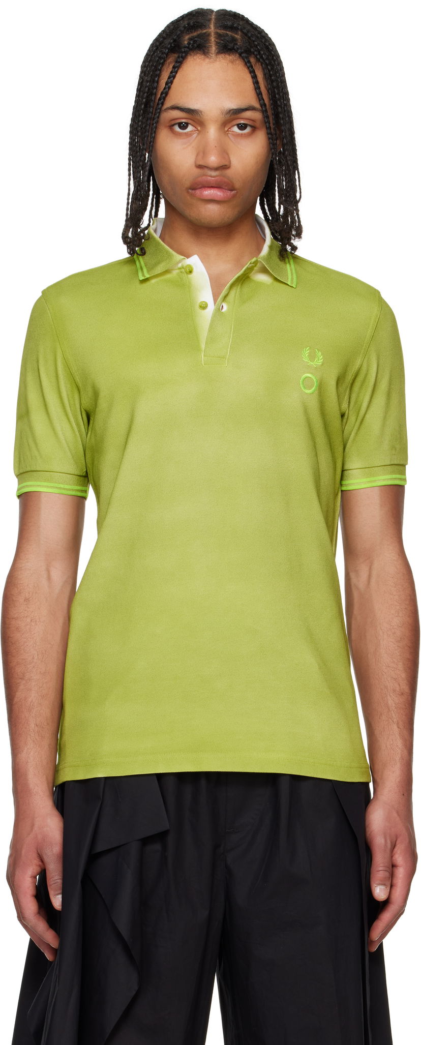 Polo majica Craig Green Craig Green Fred Perry Edition Tennis Polo Zelena | SM9150