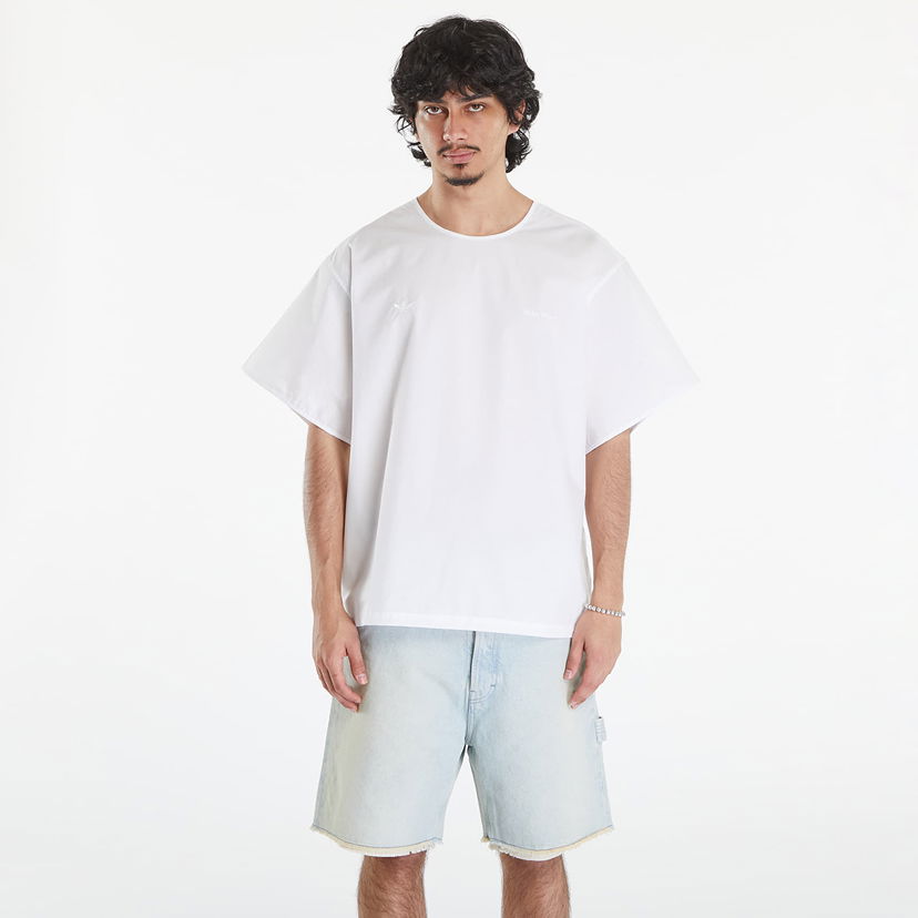 Majica adidas Originals Wales Bonner x Poplin Top White Bela | IW3607