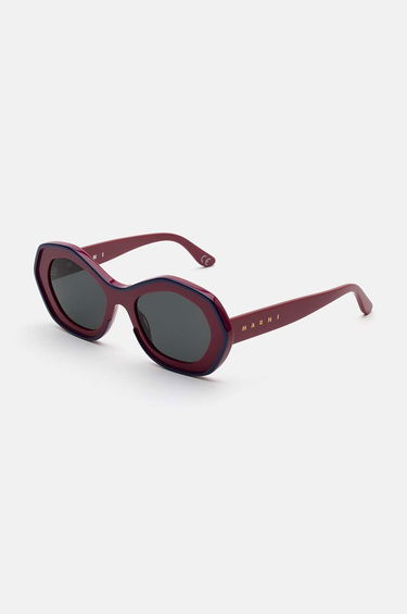 Majica Marni Marni Ulawun Vulcano Bordeaux Sunglasses Bela | EYMRN00024.002.YAL, 1