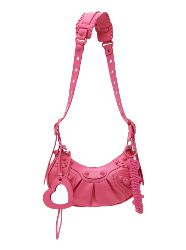 Torba za čez ramo Balenciaga 'Le Cagole' XS Shoulder Bag Roza | 671309 2AAN6