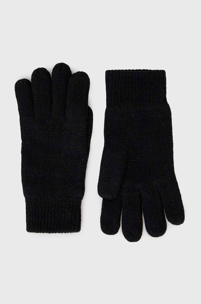Rokavice Barbour Carlton Knit Gloves Črna | MGL0065, 0