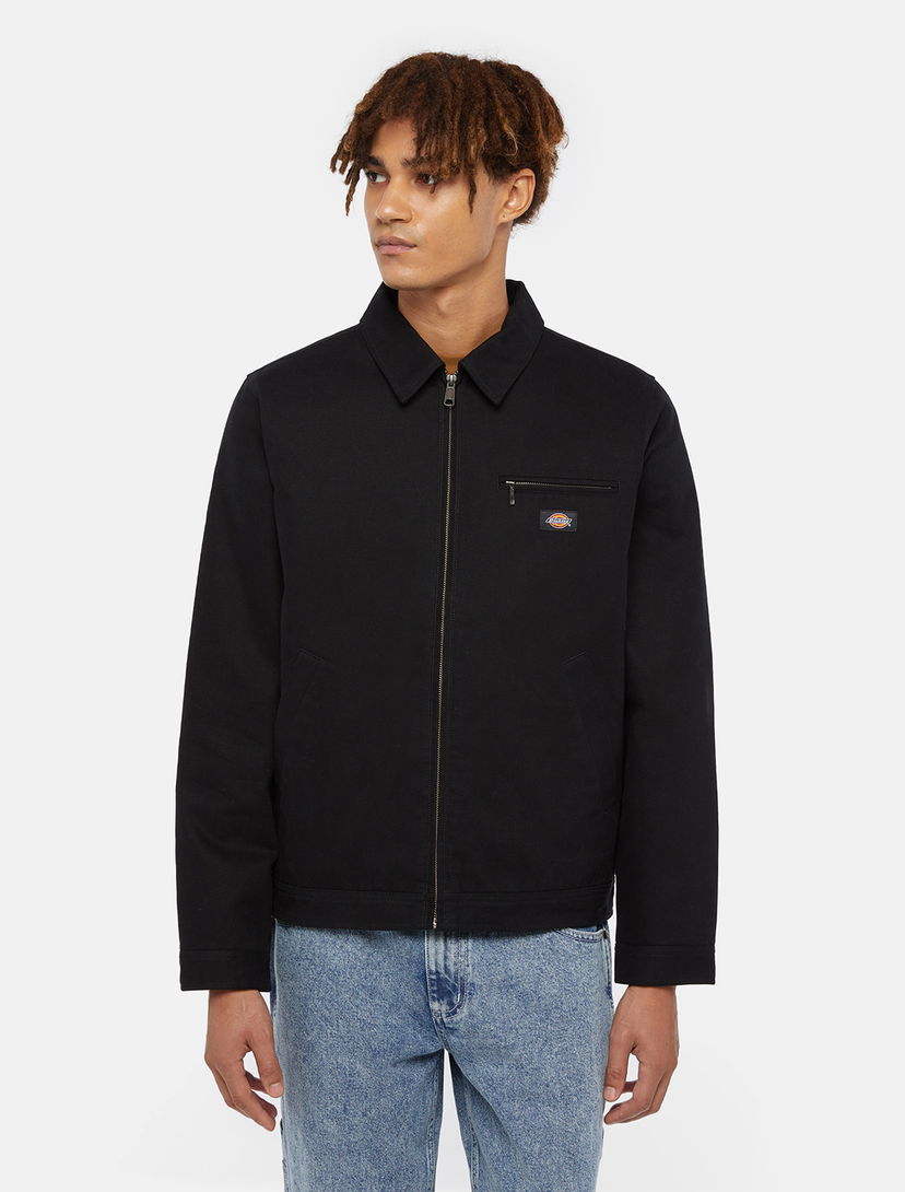 Jakna Dickies Duck Canvas Painter Jacket Man Black Size M Črna | 0A864E