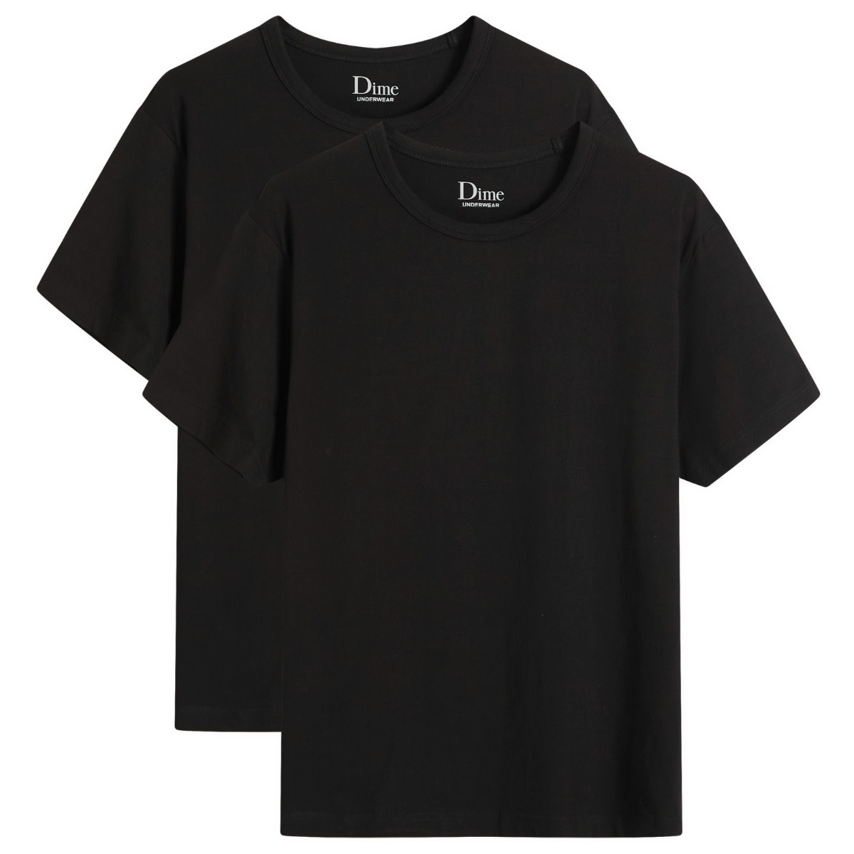 Majica Dime Dime Classic 2 Pack T-Shirts, Size Large Črna | DIMESU2535-BLK, 1