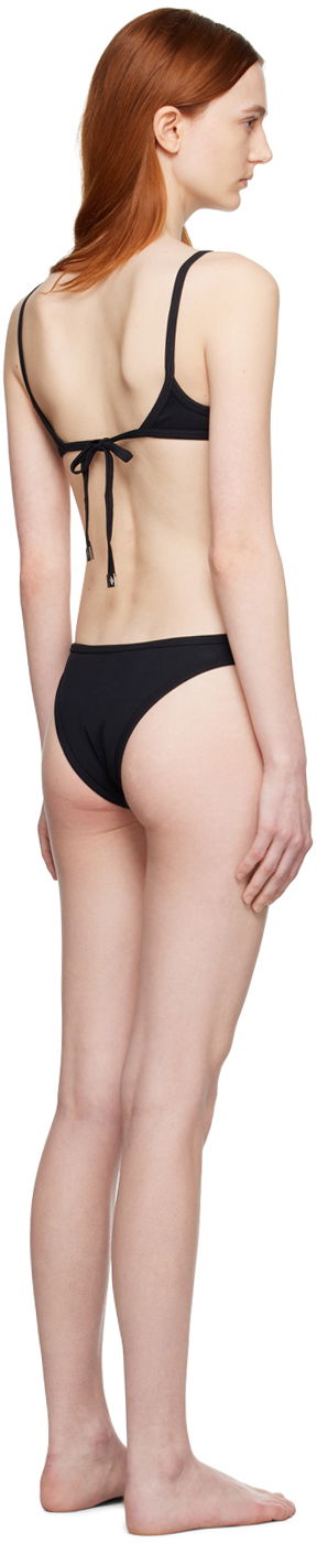 Kopalke The Attico Attico Scoop Neck Bikini Črna | 233WBB06 PA16, 2