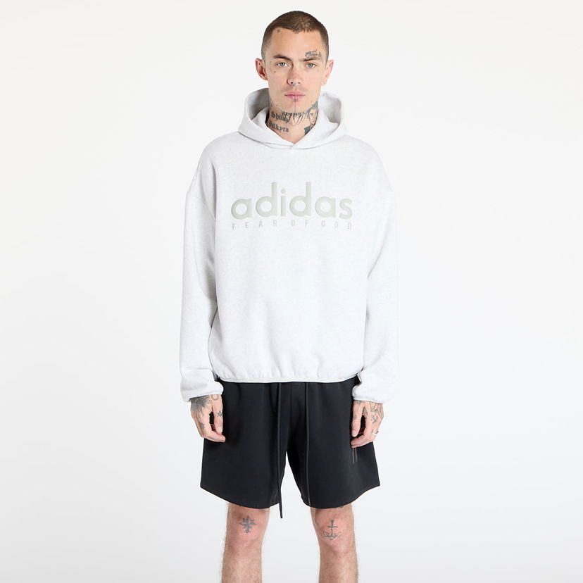 Pulover adidas Originals adidas x Fear Of God Athletics Fleece Hoodie Siva | JZ7366