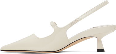 Superge in čevlji Jimmy Choo Jimmy Choo Didi 45 Slingback Pumps Bela | DIDI 45, 2