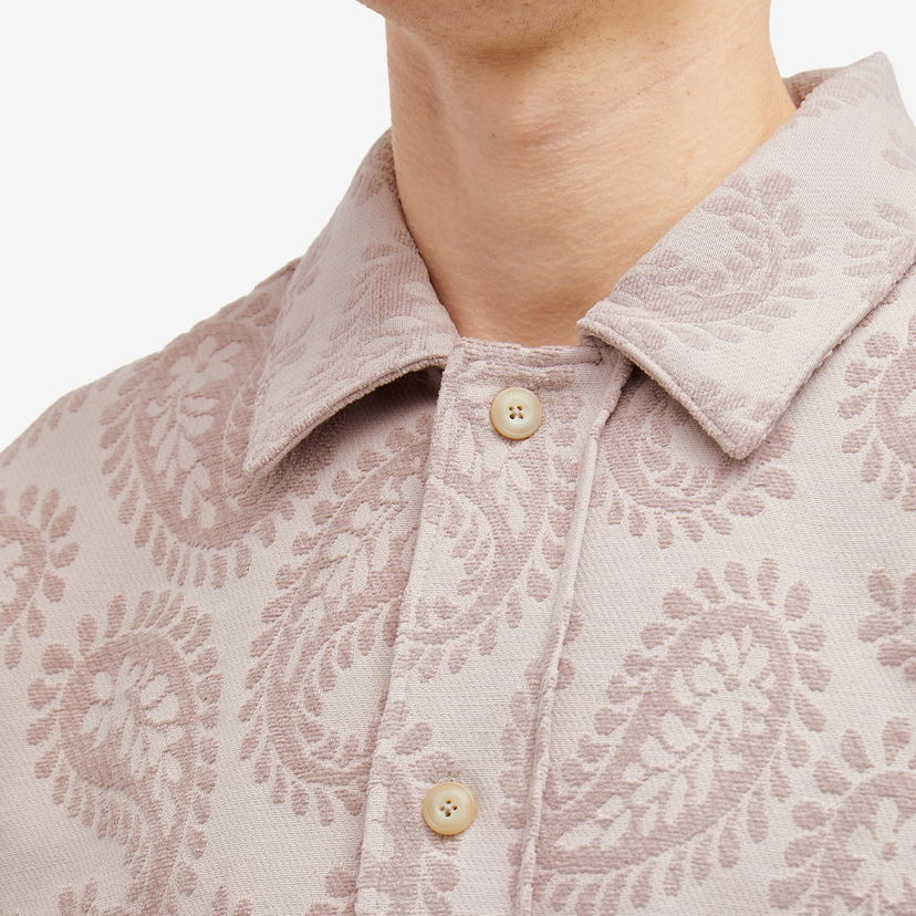 Srajce A Kind of Guise Cullu Overshirt Chenille Lila | 157-12825-440
