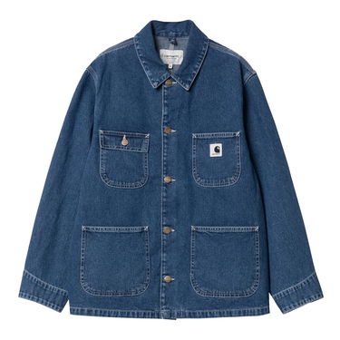 Plašči Carhartt WIP OG Michigan Coat "Blue stone washed" Mornarica | I031923_01_06, 6